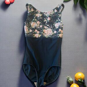 Eleve Floral Leotard-M